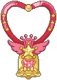 Pixel sprite of the Crystal Carillon, the little bell that calls Pegasus.