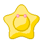 Pixel sprite of the star locket.
