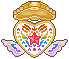 Pixel sprite of Eternal Moon Article, open.
