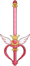 Pixel sprite of the Kaleidomoon Scope.