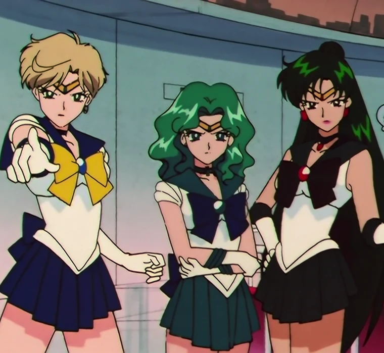 Uranus, Neptune and Pluto