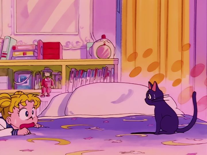 Luna, the brooch, and Moon Prism Power