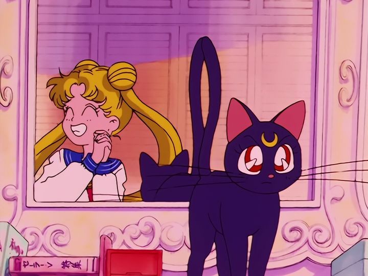 Luna, the brooch, and Moon Prism Power