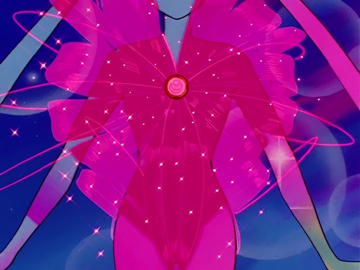 Luna, the brooch, and Moon Prism Power