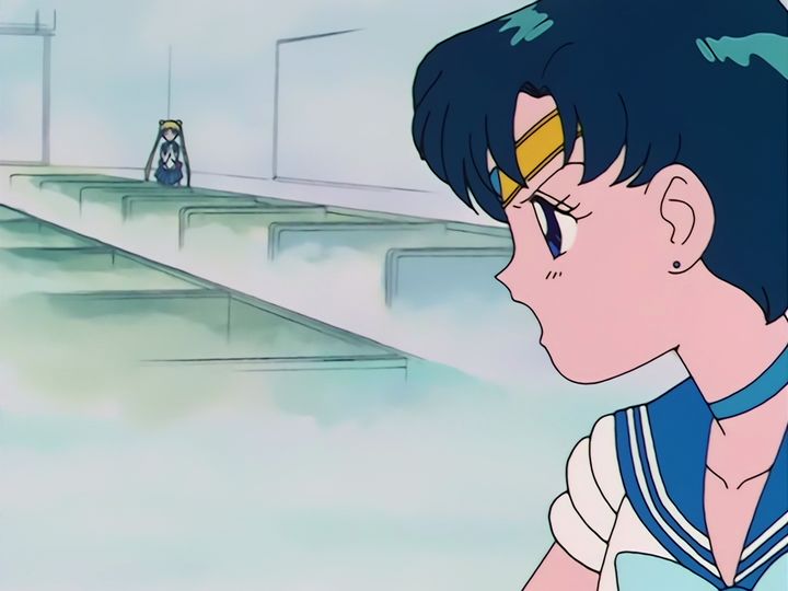 Ami Mizuno awakens as Sailor Mercury