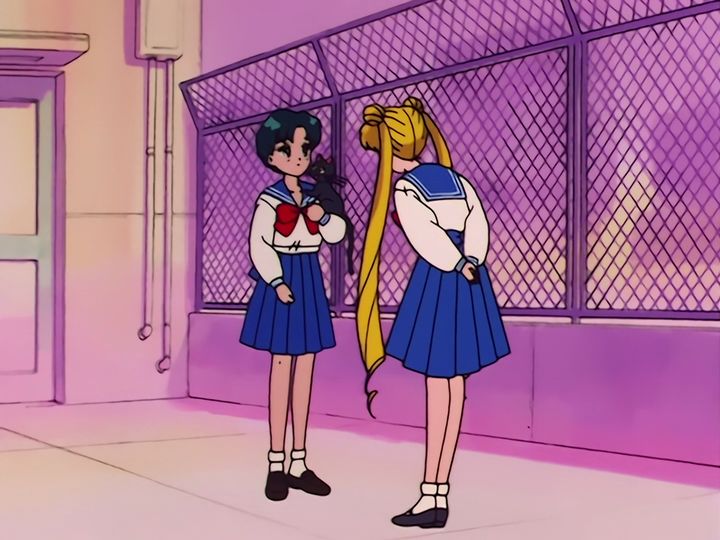 Ami Mizuno awakens as Sailor Mercury