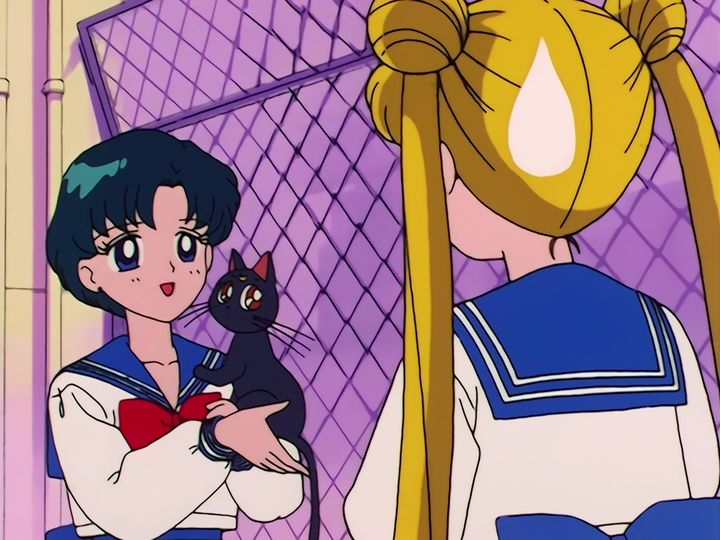 Ami Mizuno awakens as Sailor Mercury