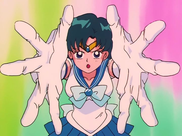 Ami Mizuno awakens as Sailor Mercury