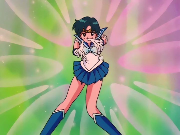 Ami Mizuno awakens as Sailor Mercury