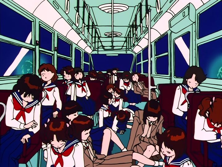 The vanishing buses and the miko of Hikawa Shrine