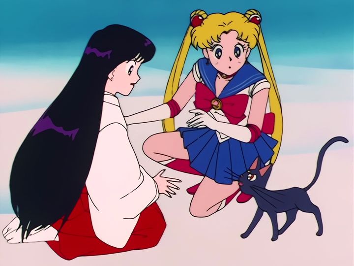 Rei Hino awakens as Sailor Mars