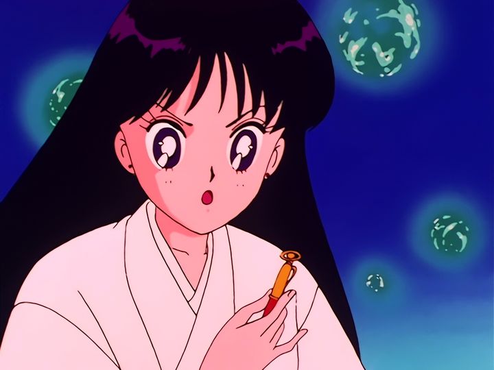 Rei Hino awakens as Sailor Mars