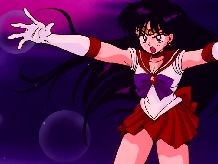 Rei Hino awakens as Sailor Mars