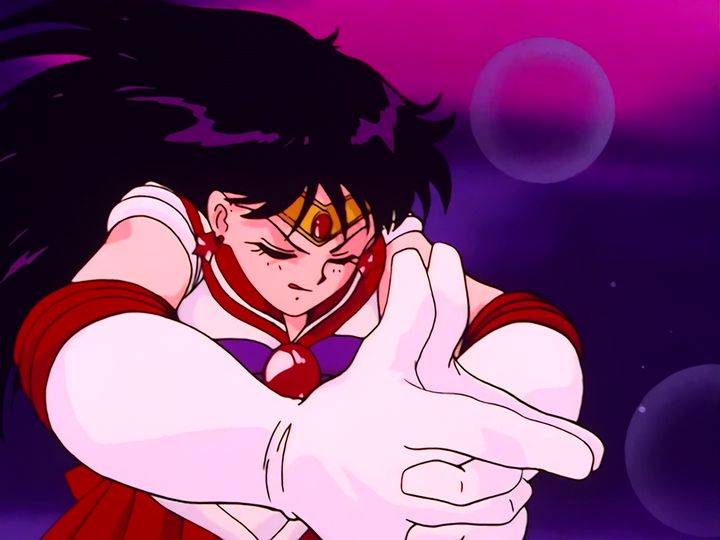 Rei Hino awakens as Sailor Mars