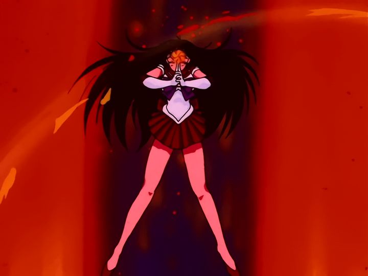 Rei Hino awakens as Sailor Mars