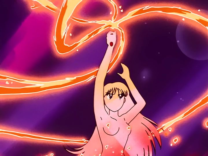 Rei Hino awakens as Sailor Mars