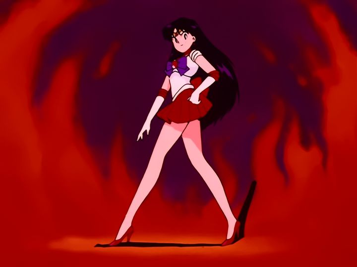Rei Hino awakens as Sailor Mars