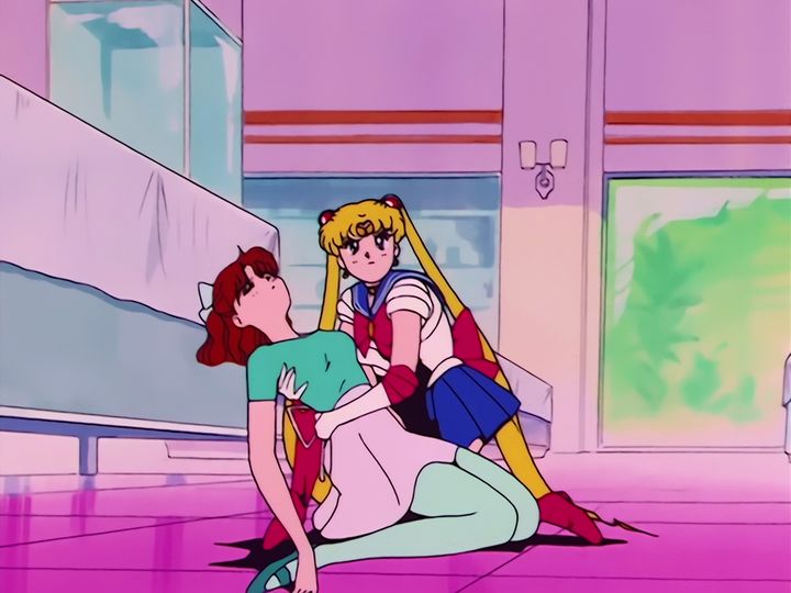 the false Tuxedo Mask springs the trap