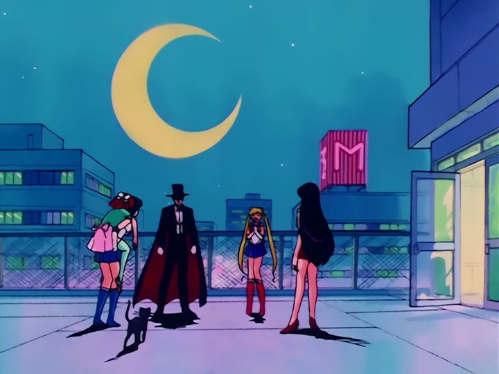 the false Tuxedo Mask springs the trap