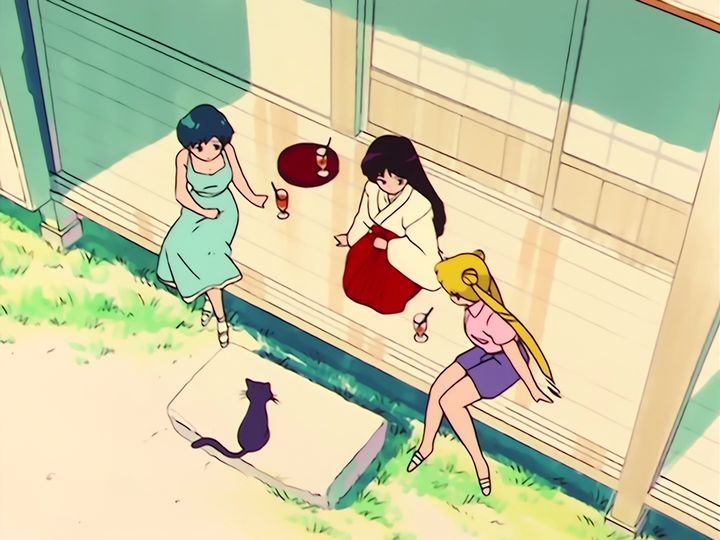 Naru&rsquo;s crush, and Nephrite reading the stars