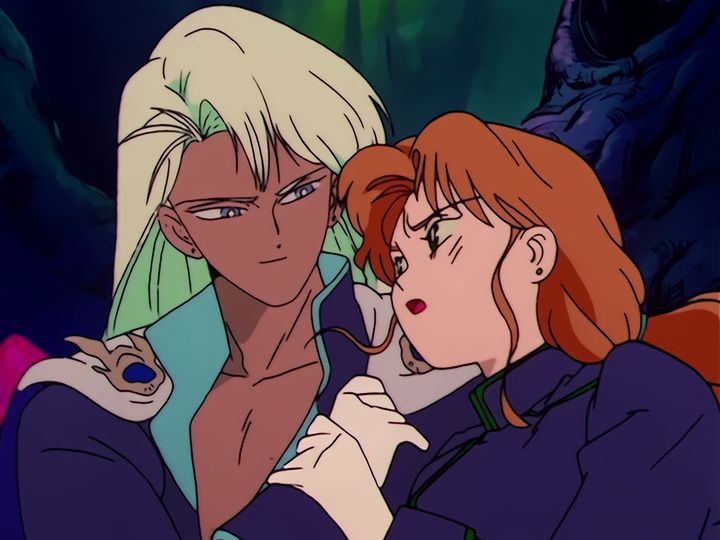 Naru&rsquo;s crush, and Nephrite reading the stars
