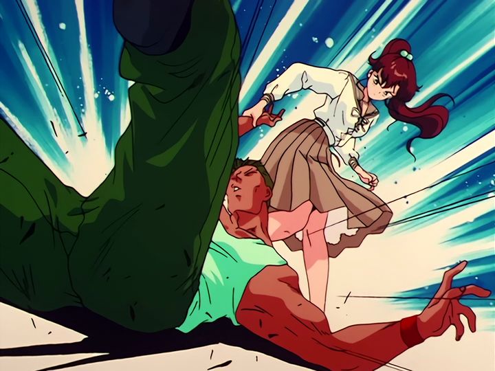 Makoto Kino awakens as Sailor Jupiter