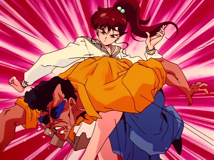 Makoto Kino awakens as Sailor Jupiter