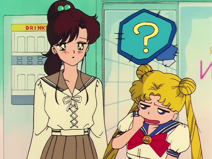 Makoto, Usagi, and the man at the crane game