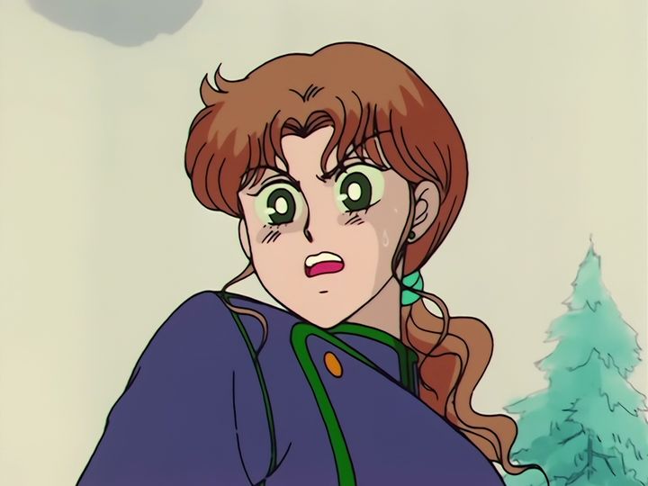 the crystal, the star locket, and Naru laughing
