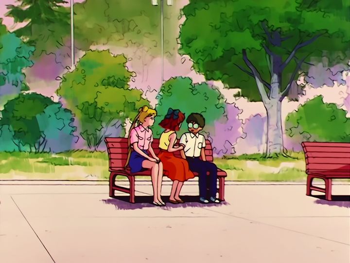 the crystal, the star locket, and Naru laughing