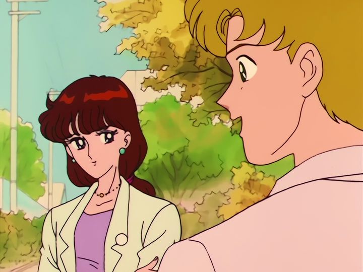 the umbrella in the rain, and the woman in the lab coat