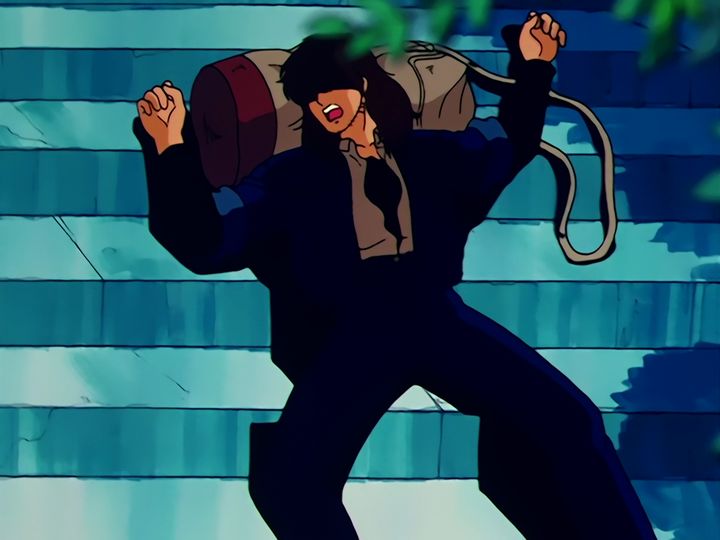 a stranger on the shrine steps, and a very bad night for grandpa