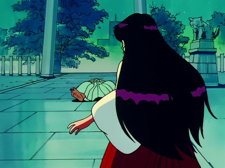 a stranger on the shrine steps, and a very bad night for grandpa