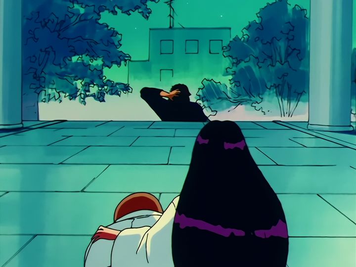 a stranger on the shrine steps, and a very bad night for grandpa