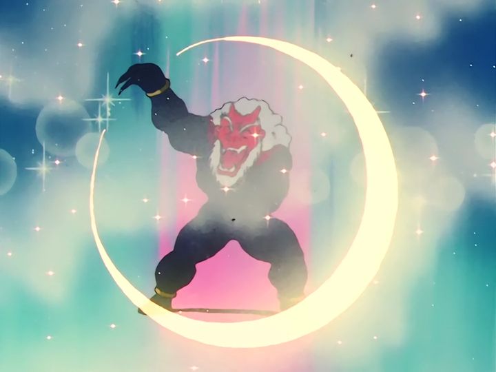the healing, and Tuxedo Mask taking his second