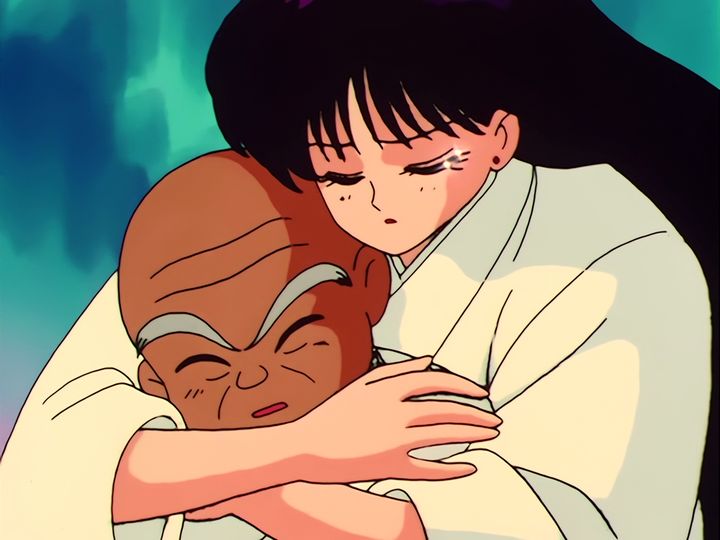 the healing, and Tuxedo Mask taking his second