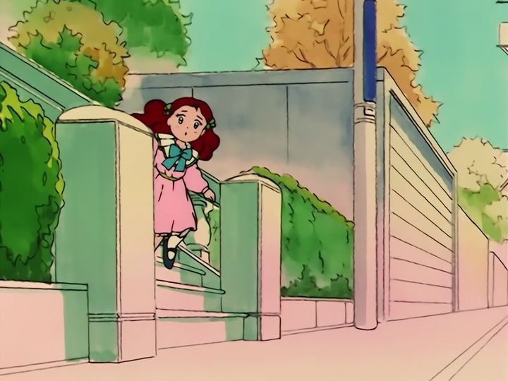 Luna in love, and a nameplate on a door