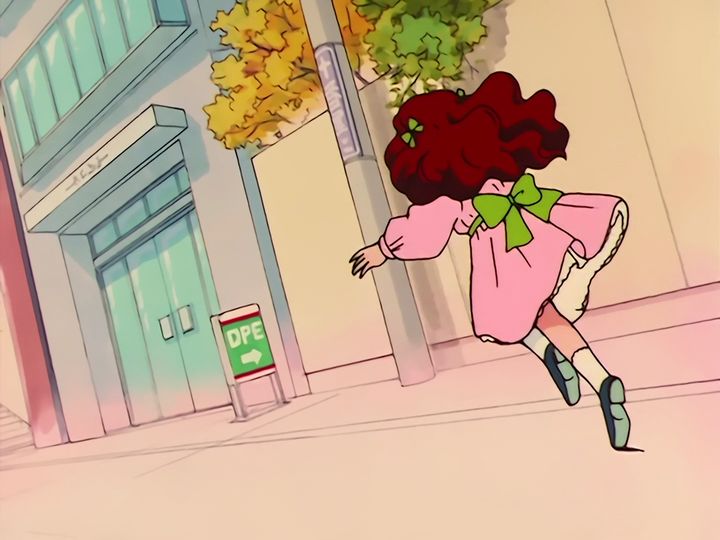 Luna in love, and a nameplate on a door