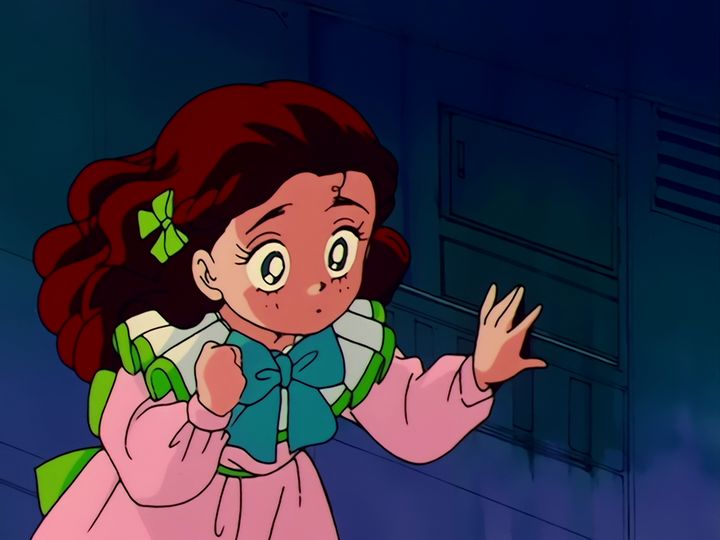 Luna in love, and a nameplate on a door