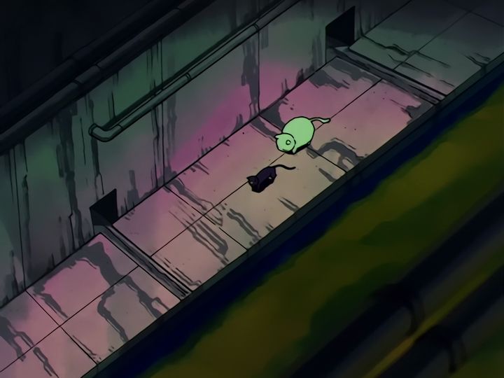 Zoisite, underground, versus the rats