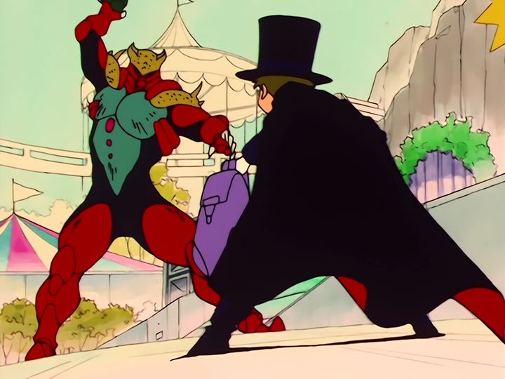 Akan, the algae, and Naru stepping in front of Umino