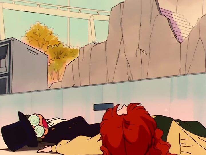 the healing, the shard Zoisite walks off with, and Usagi at the window