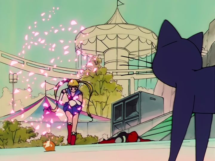 the healing, the shard Zoisite walks off with, and Usagi at the window