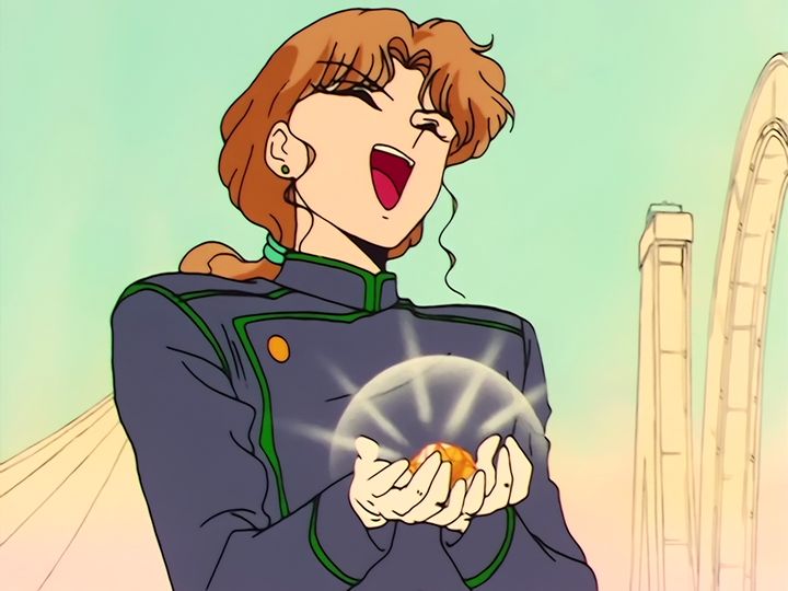 the healing, the shard Zoisite walks off with, and Usagi at the window
