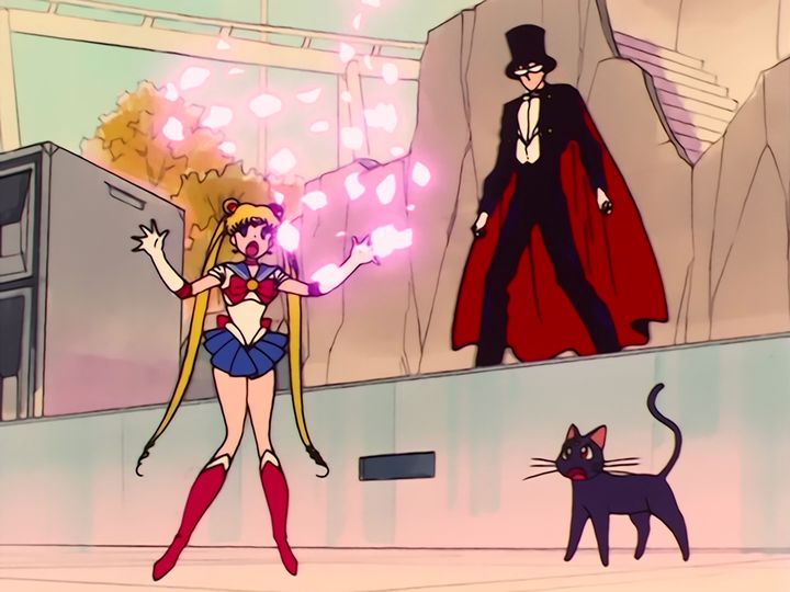 the healing, the shard Zoisite walks off with, and Usagi at the window
