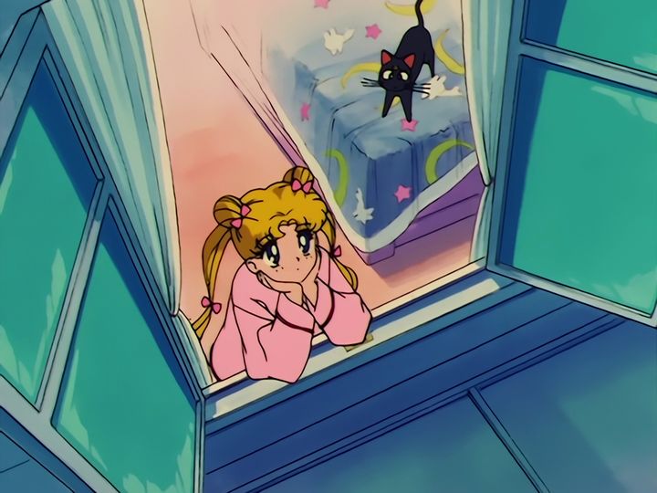 the healing, the shard Zoisite walks off with, and Usagi at the window