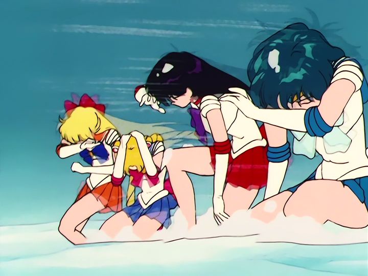 Sailor Jupiter dies first against the DD Girls