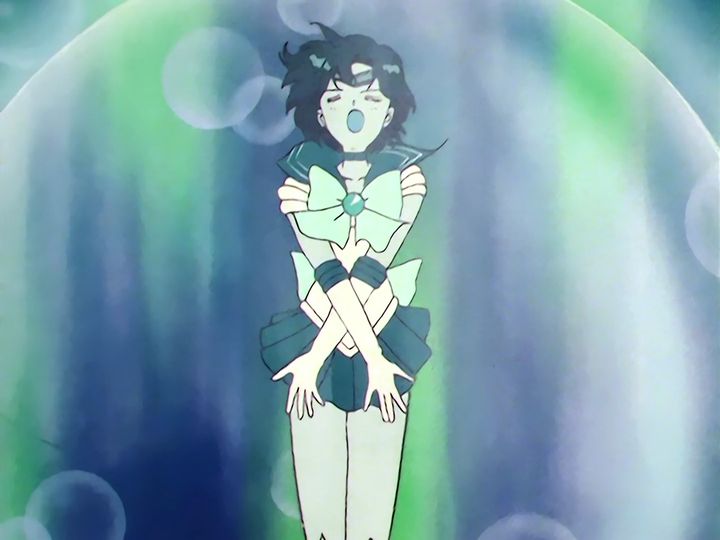 Sailor Mercury dies against the DD Girls