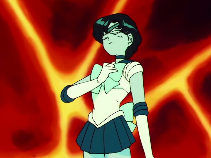 Sailor Mercury dies against the DD Girls