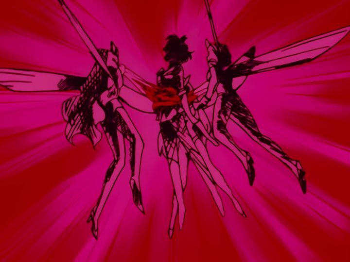 Sailor Mercury dies against the DD Girls